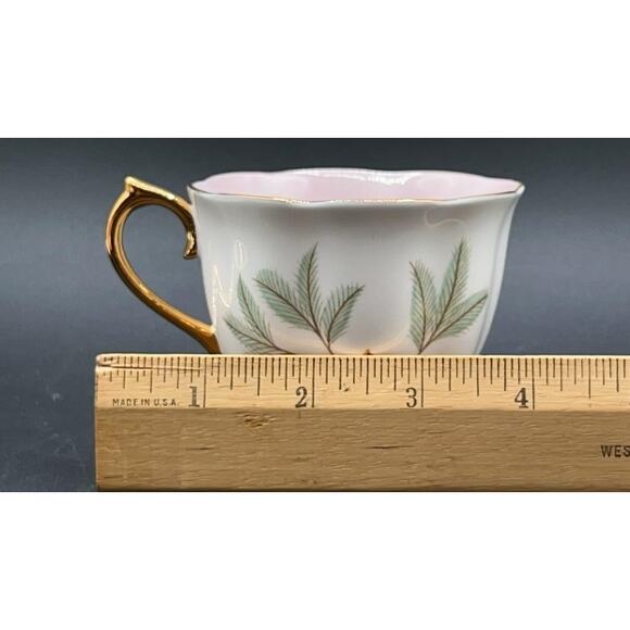 Royal Albert Braemar Bone China Tea Cup & Saucer Set of 6 Pink Gold Pinecone - Picture 16 of 16